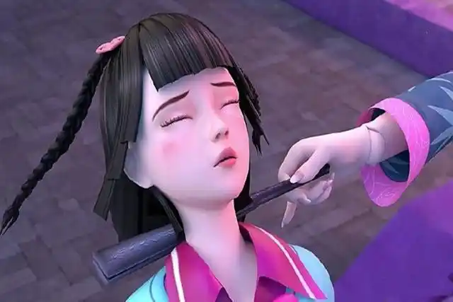 叶罗丽王默也有诸多的穿帮镜头她写错名字就算了还要戴假发