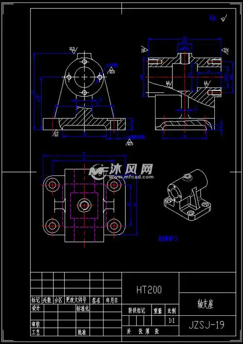 轴支座机械制造工艺及钻孔夹具设计