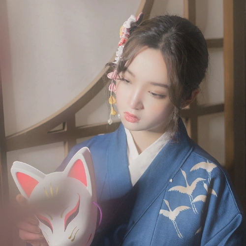 和风女头 自截 /泛轻舟