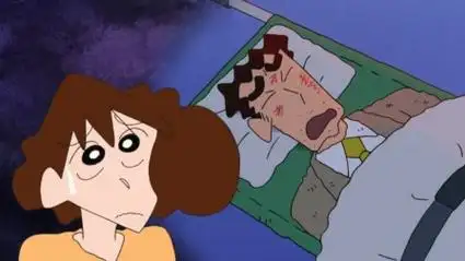 蜡笔小新:美伢遇到最倒霉夜晚,不是广志出车祸,就是小新做噩梦