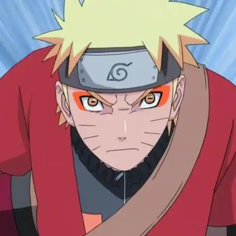 第123期动漫男头:火影忍者漩涡鸣人无水印男生头像