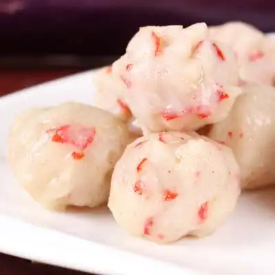 安井仿龙虾球25kg烧烤串串关东冷冻食材油炸海鲜丸子5斤装火锅丸类