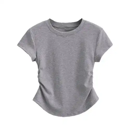 【纯棉220克 40支爽滑食毛92%棉 8%氨纶】修身收