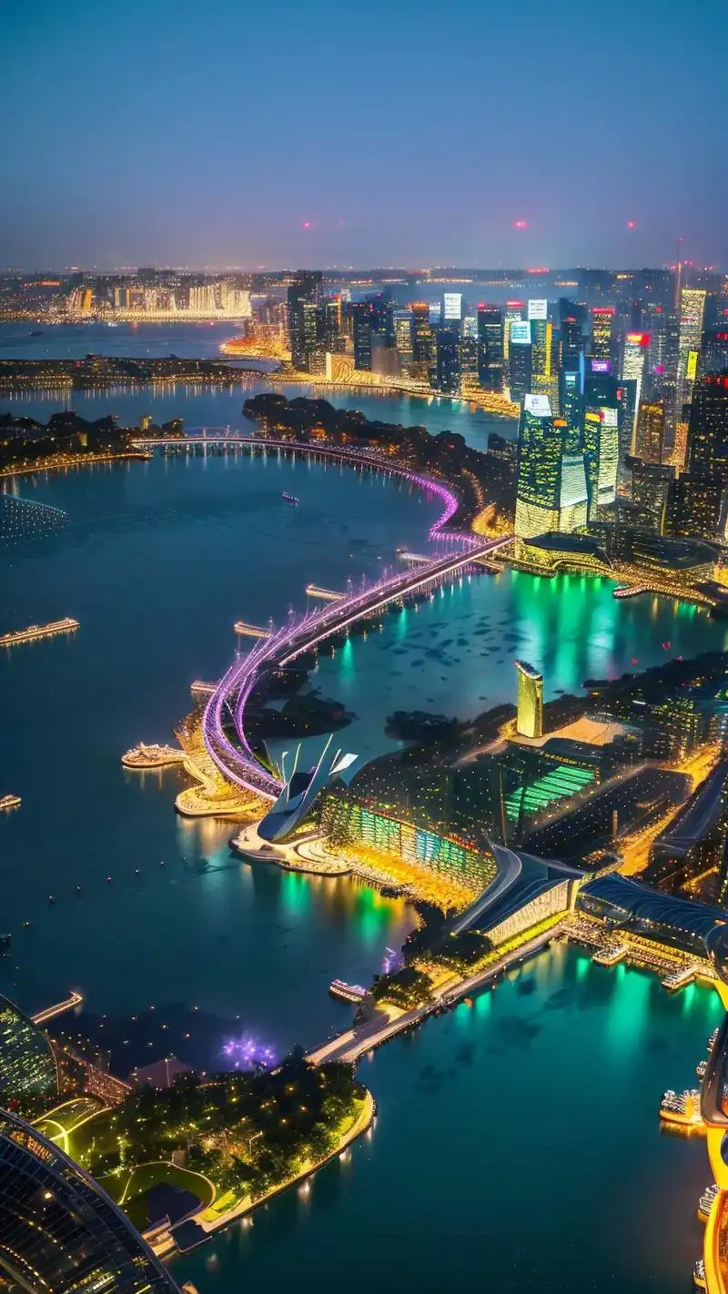 91热门城市的绝美夜景壁纸97 探索城市的另一面,就在这些绝美夜景