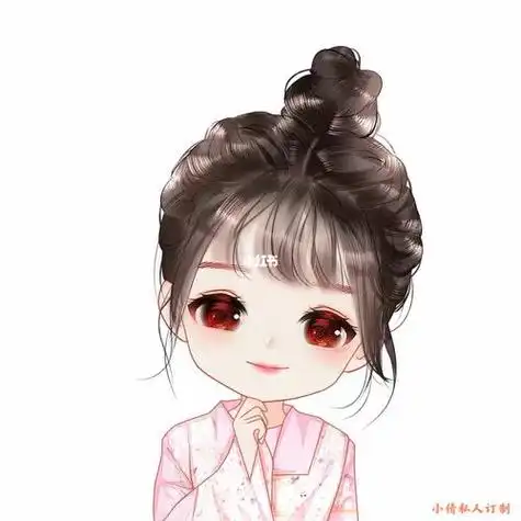 微信头像图片2021最火爆女手绘 手绘头像图片大全 -【爱个性】