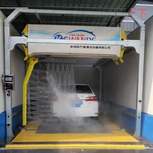 24小时无人值守洗车机-商用大型免挖槽科万德智能全自动洗车机