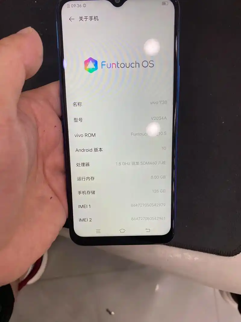 vivo. y30. 8 128. 换过一体屏 功能全部正 - 抖音