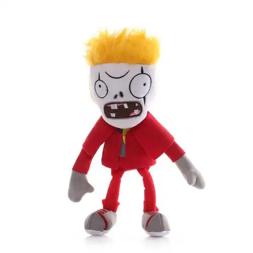 全套植物大战僵尸公仔毛绒玩具铁桶太阳神拦路僵尸玩偶挂件 飞索僵尸