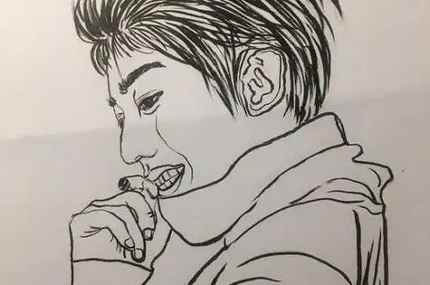 帅气的简笔画 画小男孩简单又帅气的简笔画