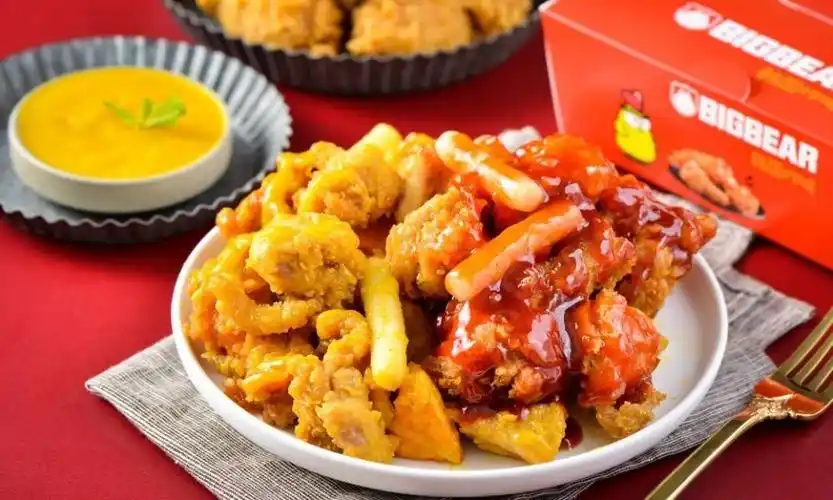 一份炸鸡双倍快乐套餐图片