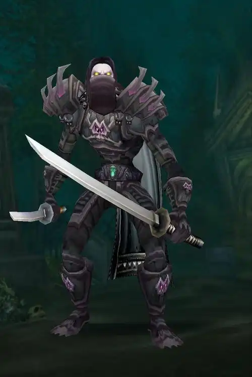 来几套亡灵男贼的幻化呗