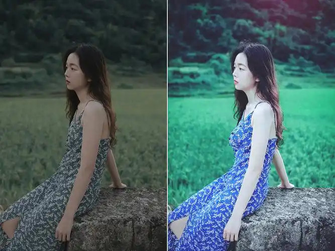 风格化人像调色