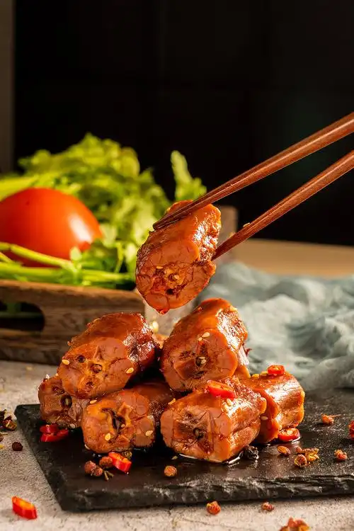 摄影集鸭脖鸭货卤味零食古风摄影照片