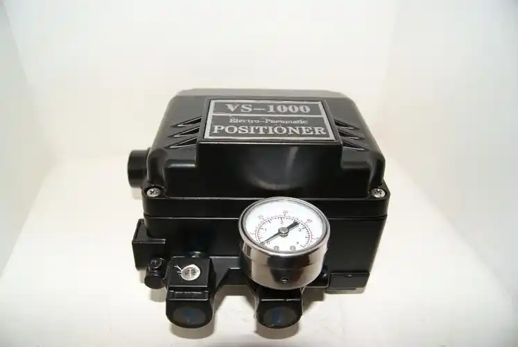 pneumatic rotary actuator with valve positioner