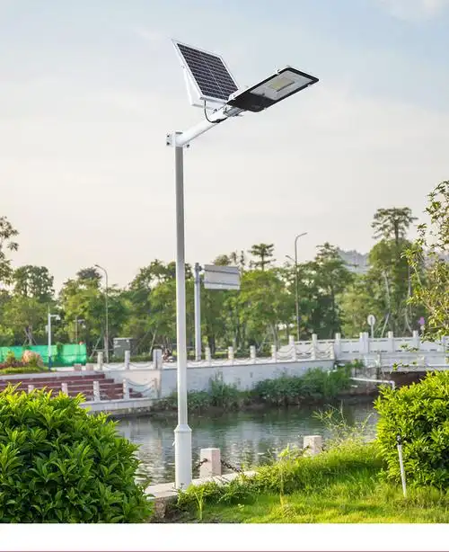 led太阳能路灯300w 新农村户外防水道路工程照明公园庭院高杆灯具