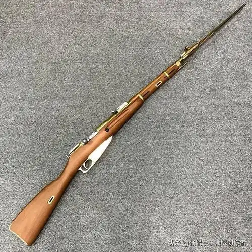 wg 莫辛纳甘 mosinnagant m44 6mm co2步枪 金色 特仕版模型图集