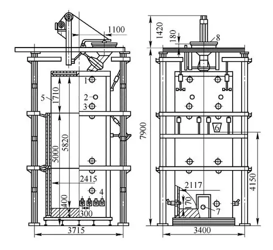 图2-18 烟化炉结构图