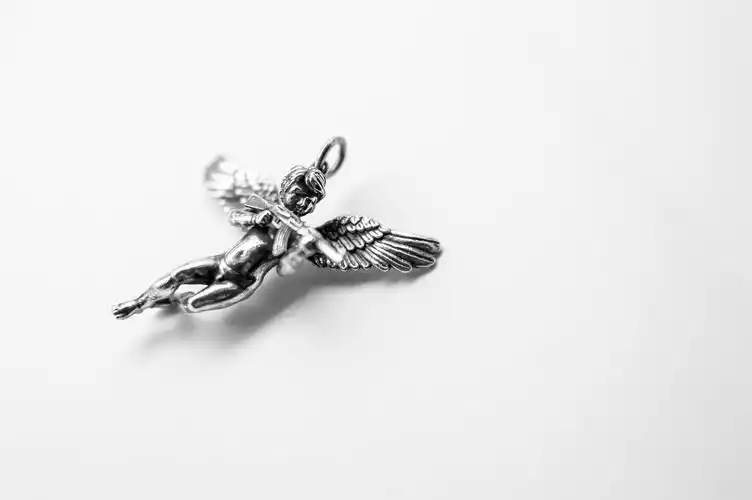 ak天使丘比特嘻哈吊坠