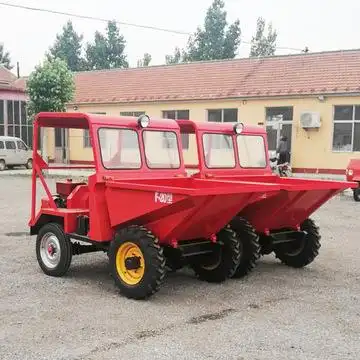 p20柴油翻斗车 建筑工地自卸四轮翻斗车 工地装卸砂石运输拖拉机