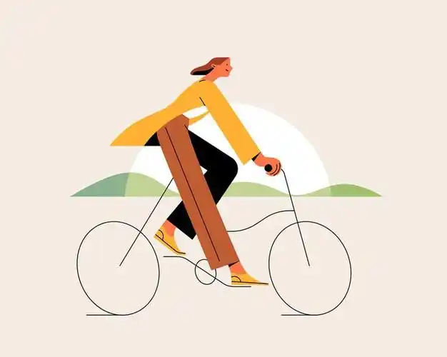 来自插画师 darya semenova 的扁平风时尚人物插画