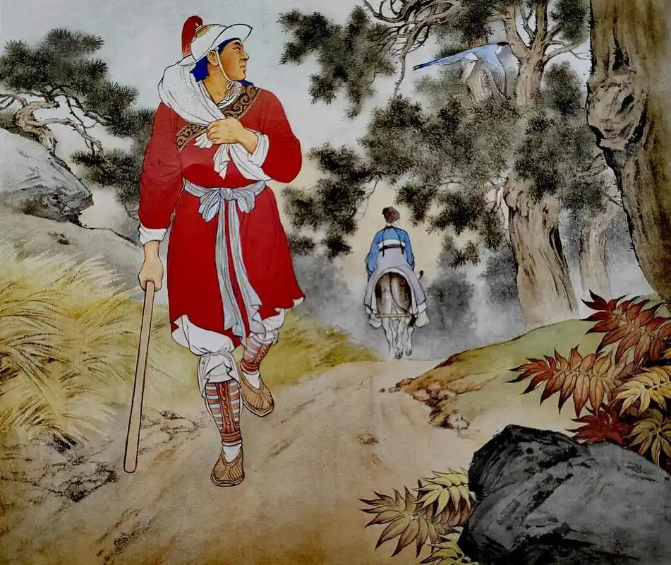 《武松打虎》刘继卣绘