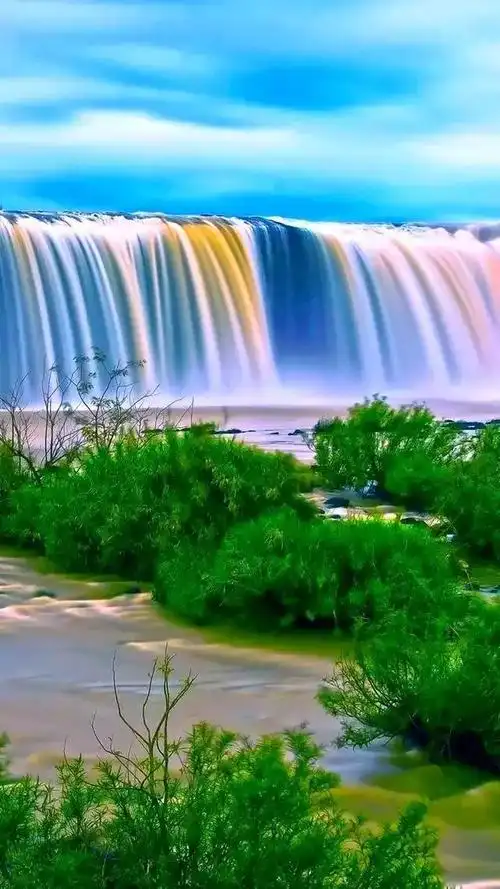 人间仙境,山水灵动,让人陶醉,令人遐想神往