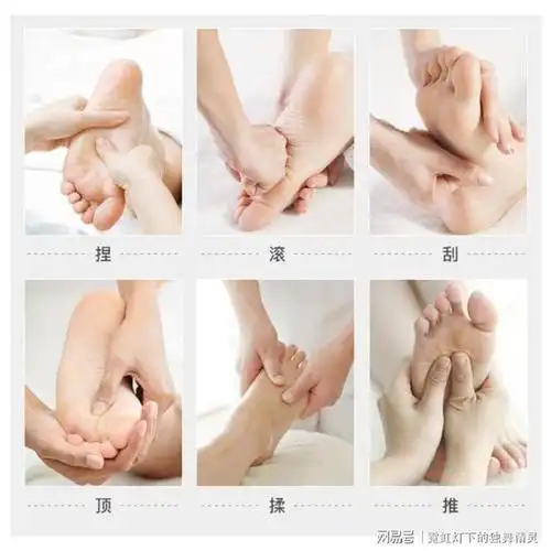 简单的足部按摩即使在外逛街也能随时按摩丝袜脚缓解疲惫