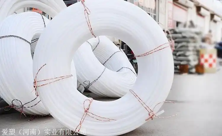 pe白色给水管白色聚乙烯管白色pe管生产厂家