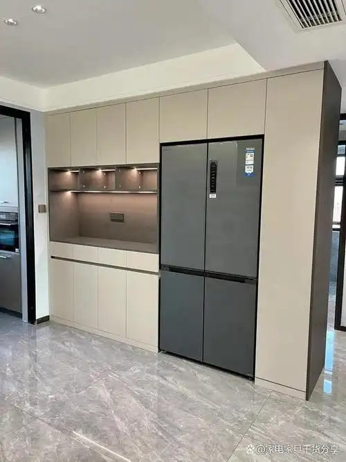 认为把冰箱放到柜子里的就叫嵌入式冰箱;市场上的核心品牌为了抢占
