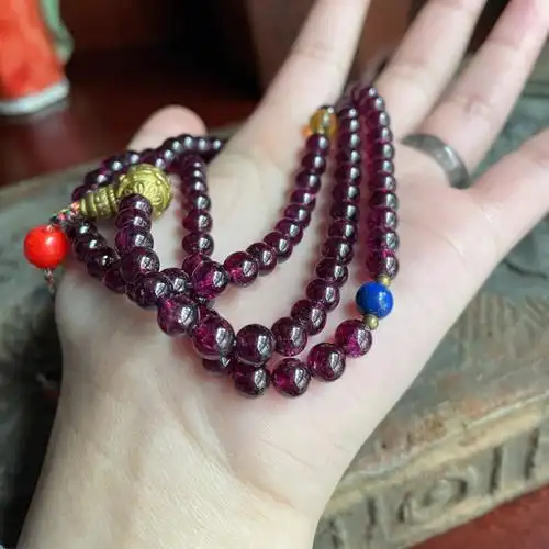 极品石榴石紫牙乌