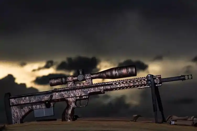 也许是最美的无托栓动沙漠科技公司srs隐形侦查兵狙击步枪