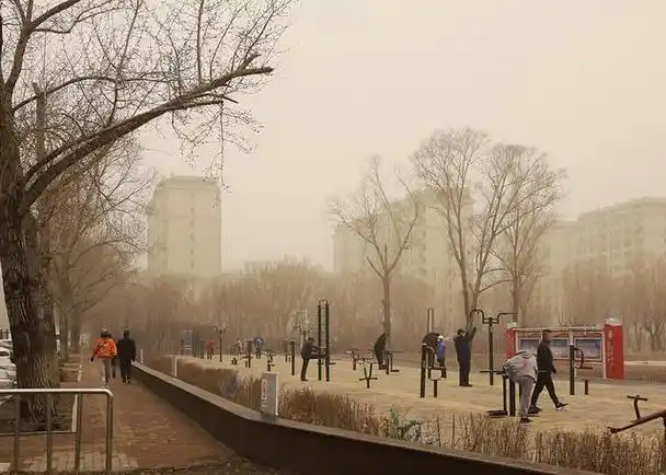 直击|沙尘暴黄色预警:北方十余省区市有扬沙或浮尘天气