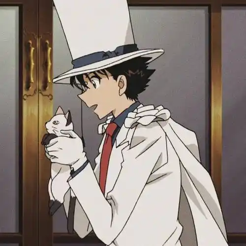 100张怪盗基德(黑羽快斗)头像合集,帅呆了~_黑羽快斗_怪盗基德_头像