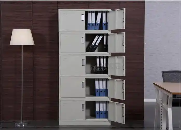 【官方旗舰】文件柜财务室铁皮档案柜定制 分体五节铁皮柜文件柜通体