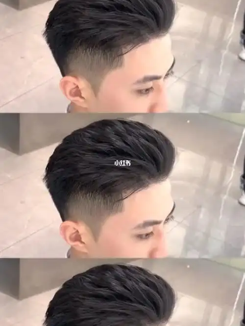 成熟稳重 很百搭的背头发型|||男生轻熟风发型深圳男士发型设计关注