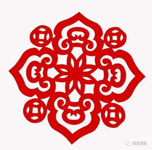 花草纹样剪纸第151节 吉祥符号 如意纹