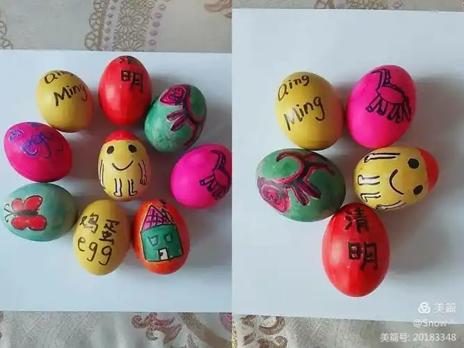 【传统节日】清明节画彩鸡蛋
