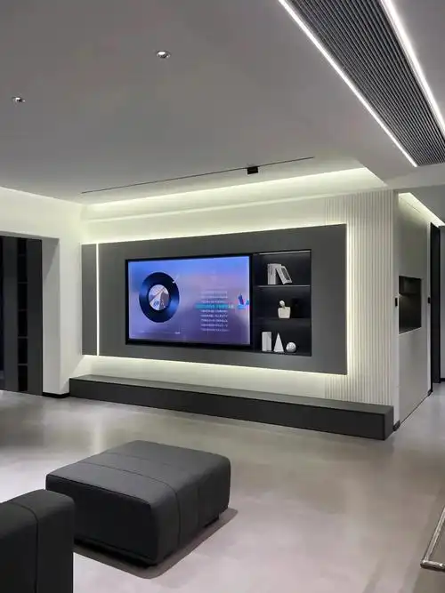 电视背景墙装修效果图2021新款电视背景墙装修效果图2021新款壁纸