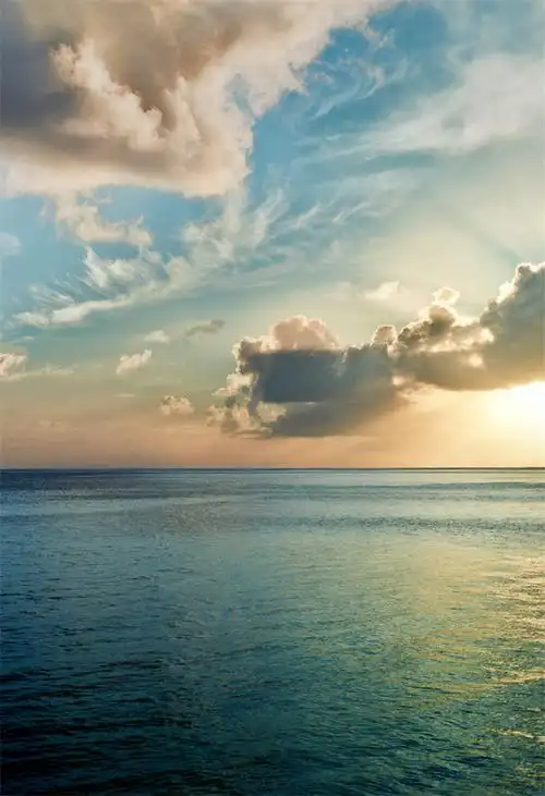 唯美意境深海蓝色系个性美景图片 -个性图片-唯美图片大全