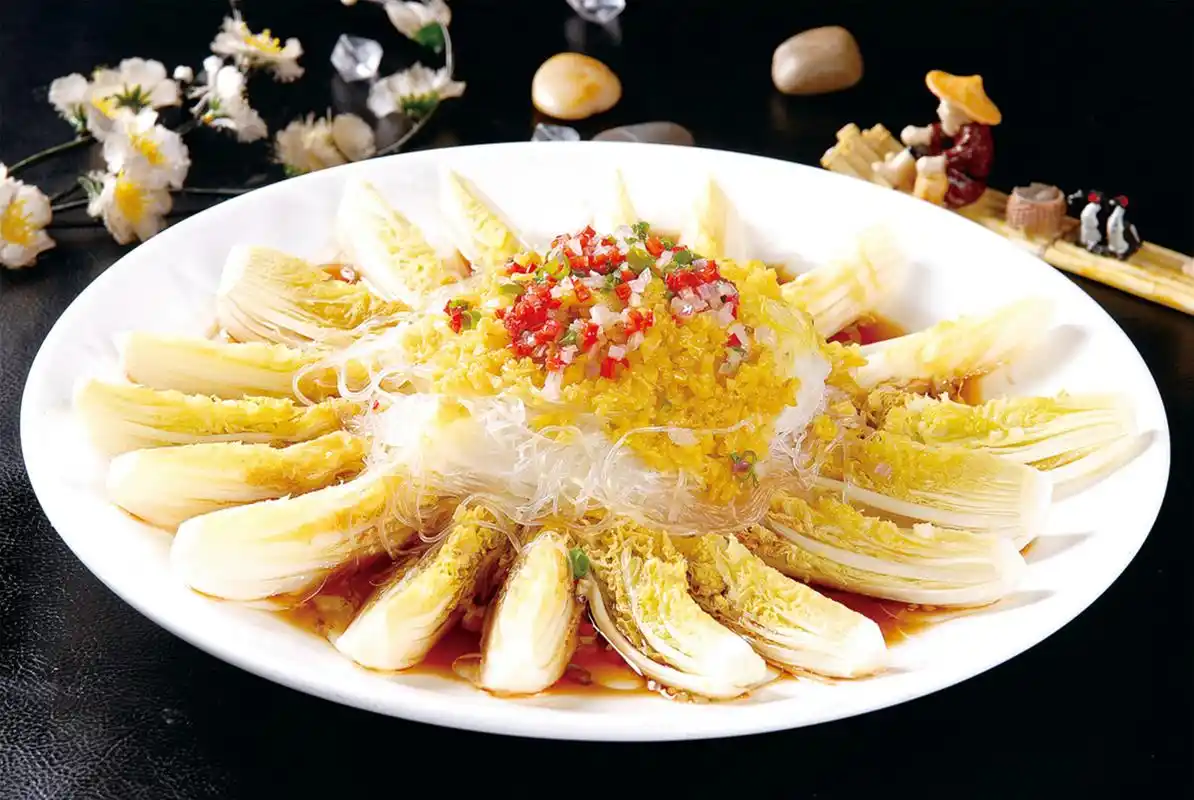 蒜蓉粉丝蒸娃娃菜