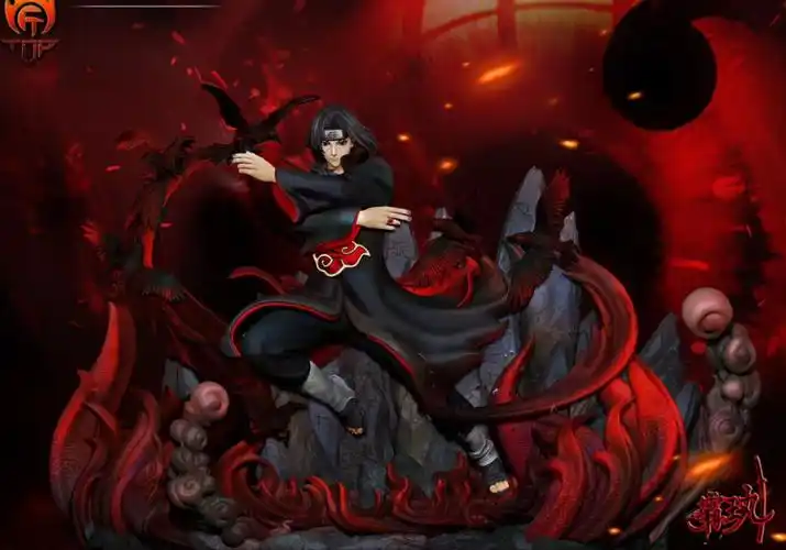 鼬完全体须佐能乎的手办,见到上色后的须佐铠甲,应该超1万