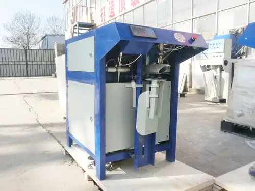 新型小型自动干粉砂浆阀门端口包装机