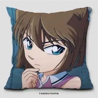 智宙灰原哀抱枕小哀名侦探卡通柯动漫南周边方形沙发靠垫六一儿童礼物