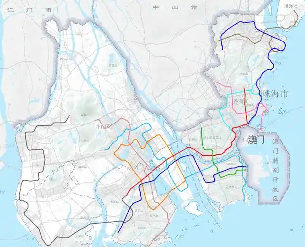 11条线路!珠海轨道交通路网规划曝光_中金在线财经号