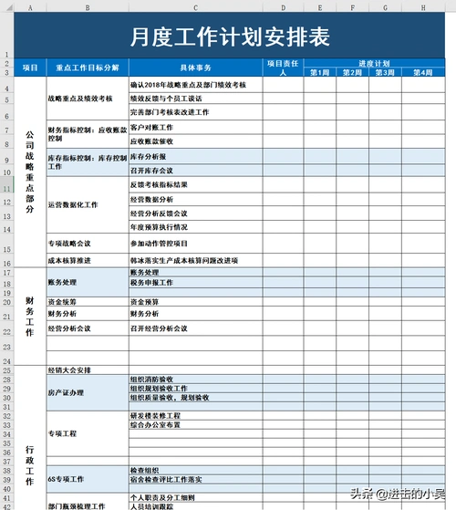 月计划怎么写(个人月工作计划表模板)_环球信息网