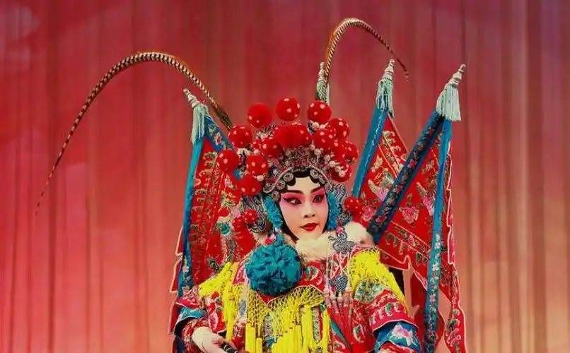 刀马旦_京剧_靠旗