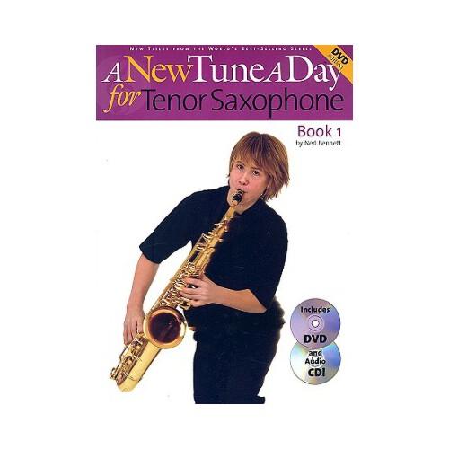 【预订】tenor saxophone book 1 [with cd and dvd]