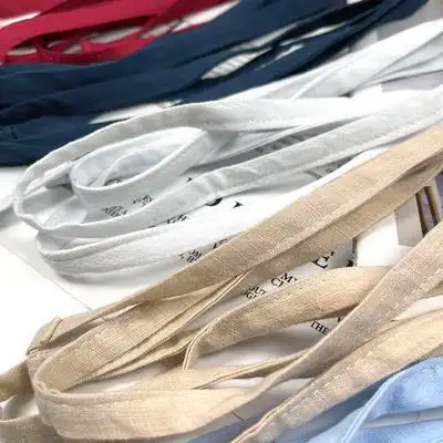 春夏麻棉细窄绑带色布连衣裙装饰百搭文艺服饰配件布条腰带