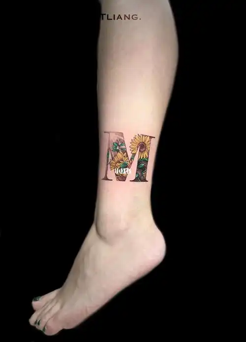 96武汉纹身 |设计字母