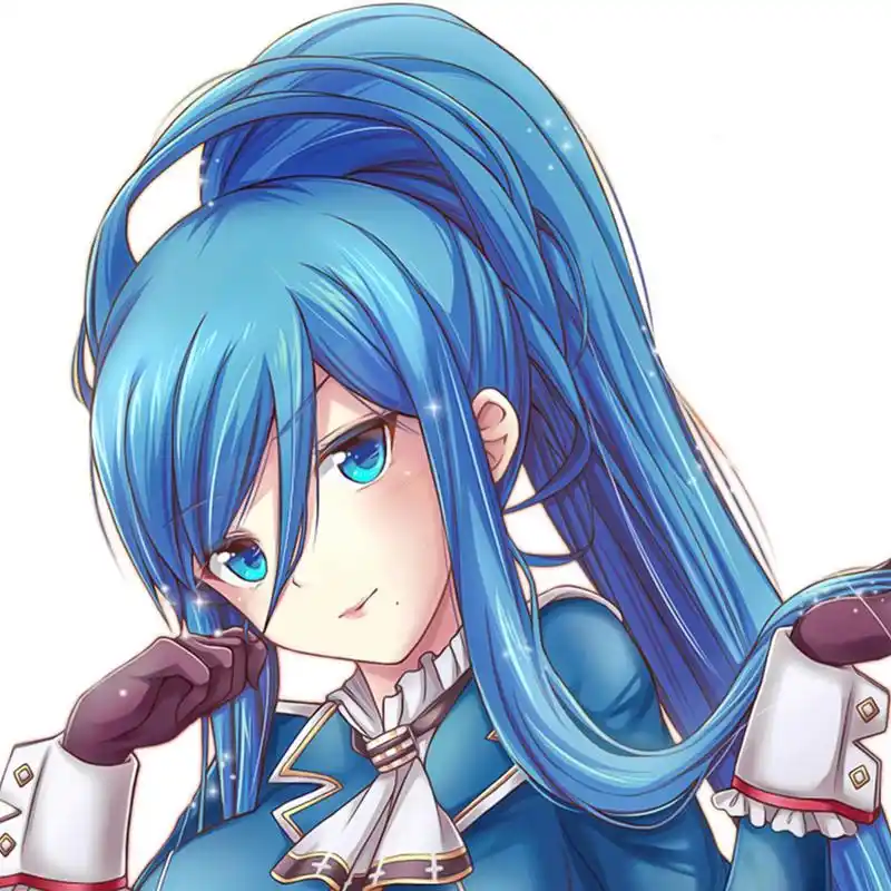 《苍蓝钢铁战舰》高雄动漫头像分享,重型巡洋舰背后的可爱美少女